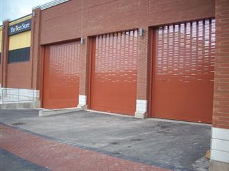 Rolling Door with vision windows 